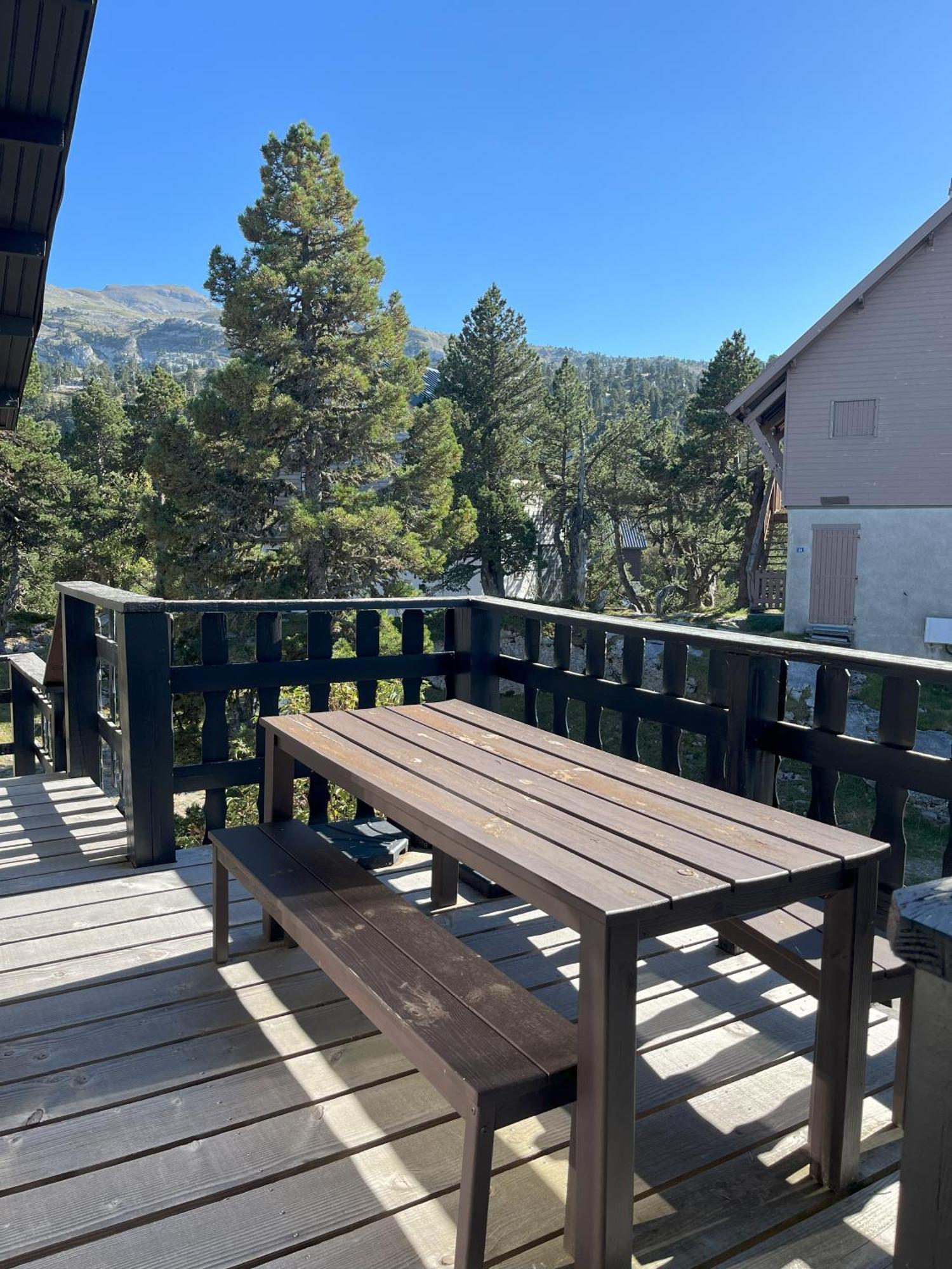 Chalet Des Myrtilles - Chalet Cosy Avec Vue Arette Luaran gambar