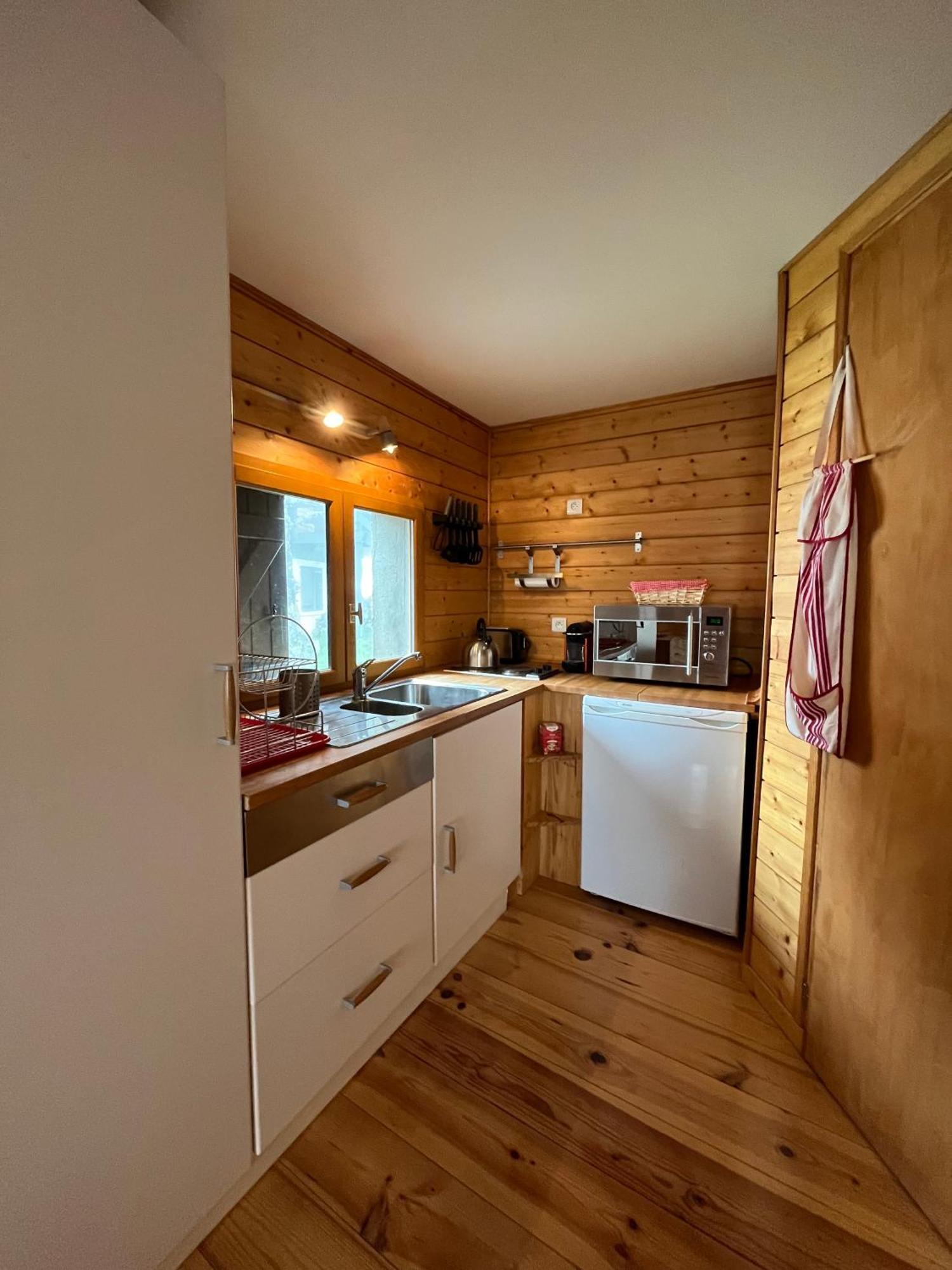 Chalet Des Myrtilles - Chalet Cosy Avec Vue Arette Luaran gambar